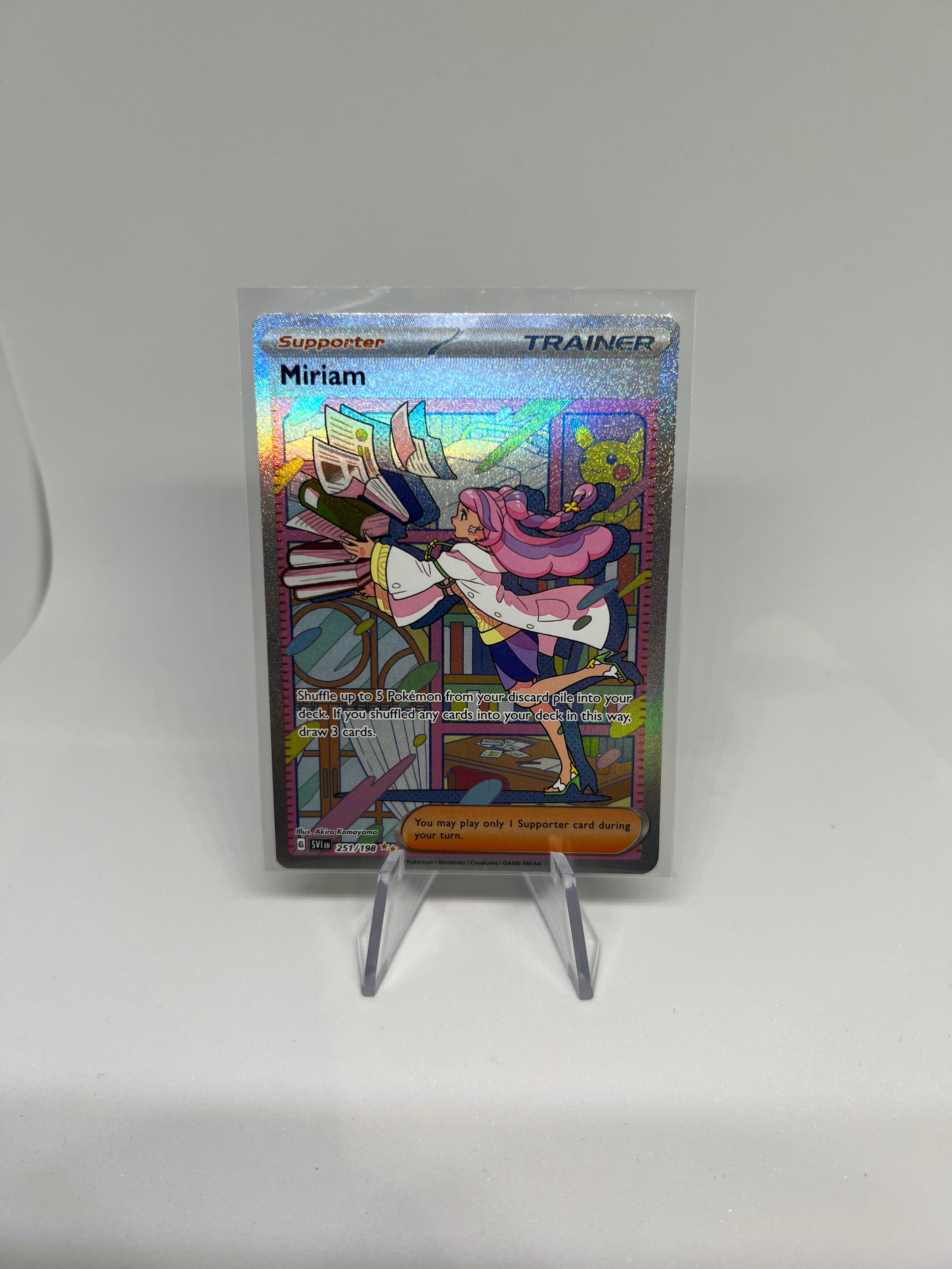 Pokemon TCG - Miriam 251/198 Secret Illustration Rare