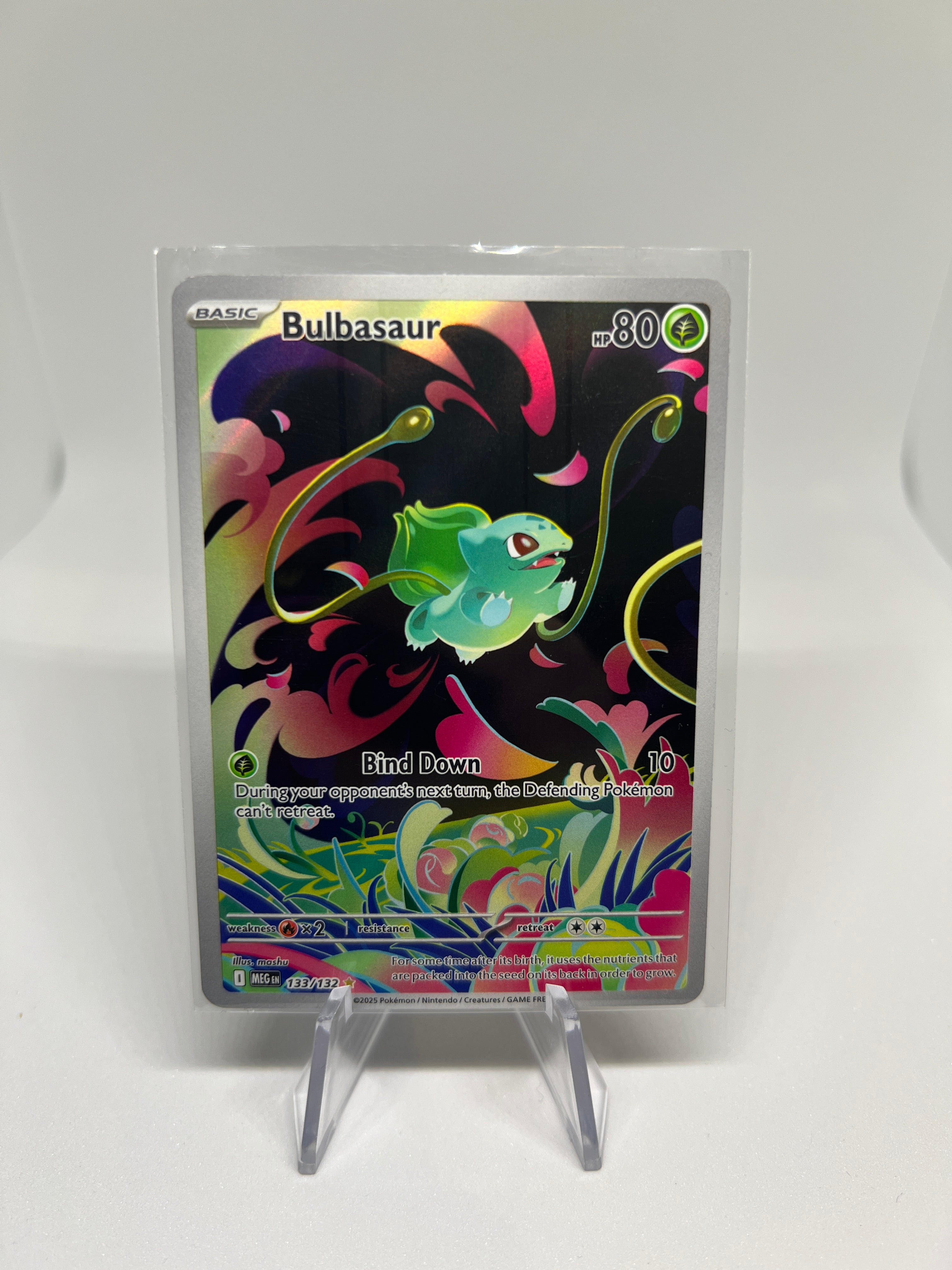 Pokemon TCG - Bulbasaur Illustration Rare 133/132
