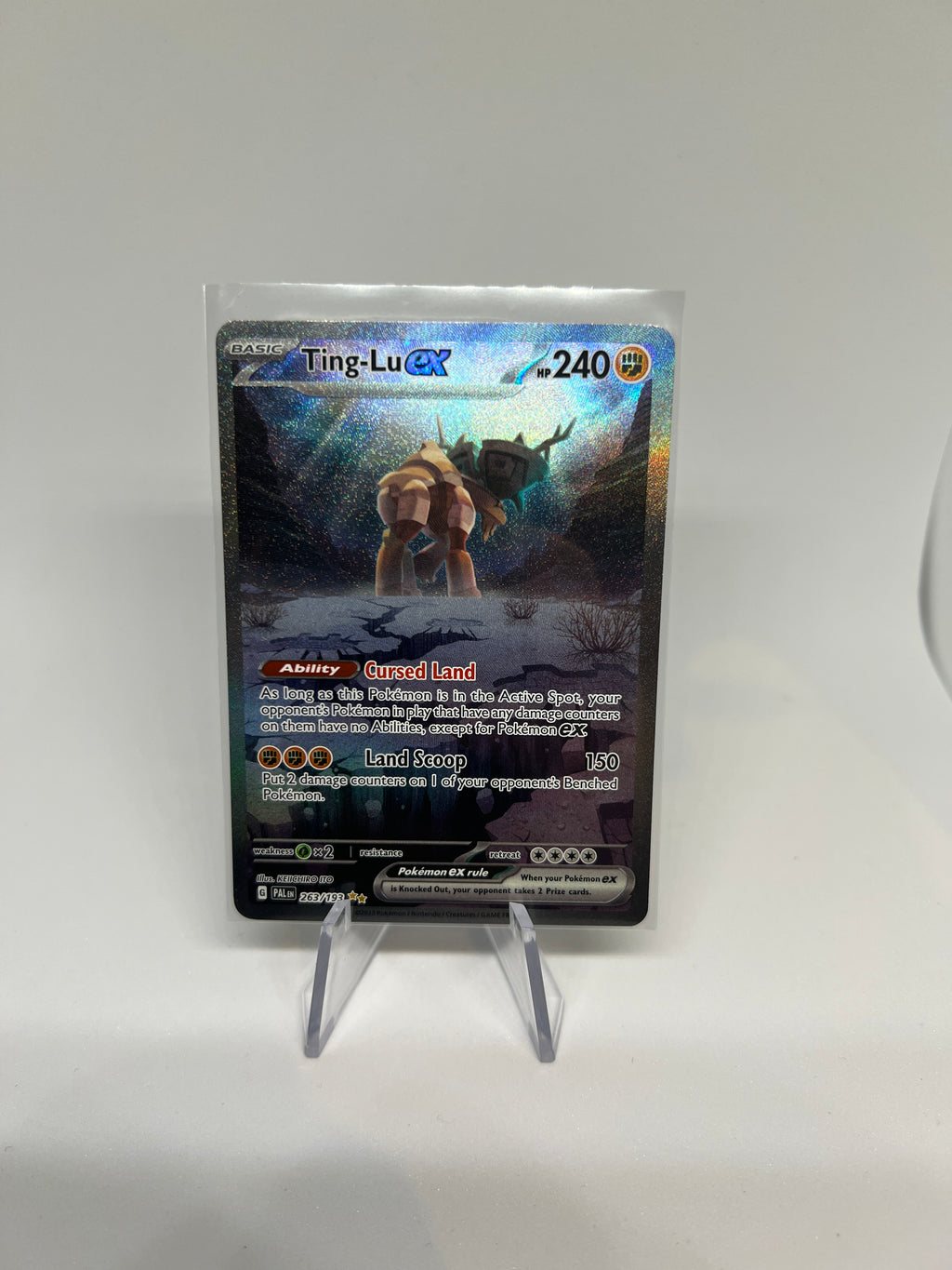 Pokemon TCG - Ting-Lu EX 263/193 Secret Illustration Rare