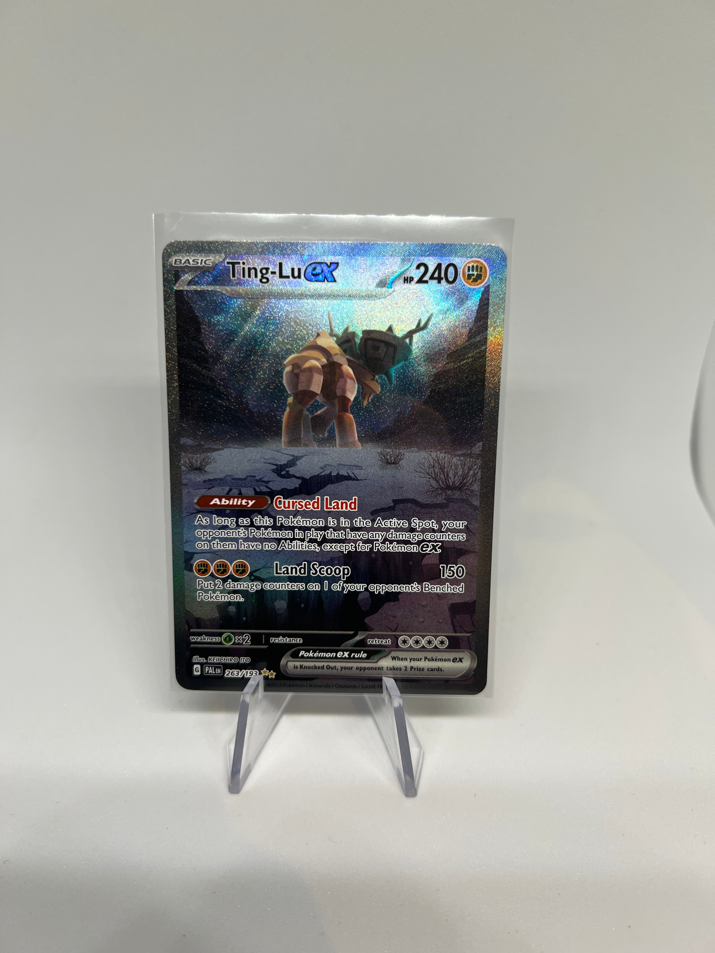 Pokemon TCG - Ting-Lu EX 263/193 Secret Illustration Rare