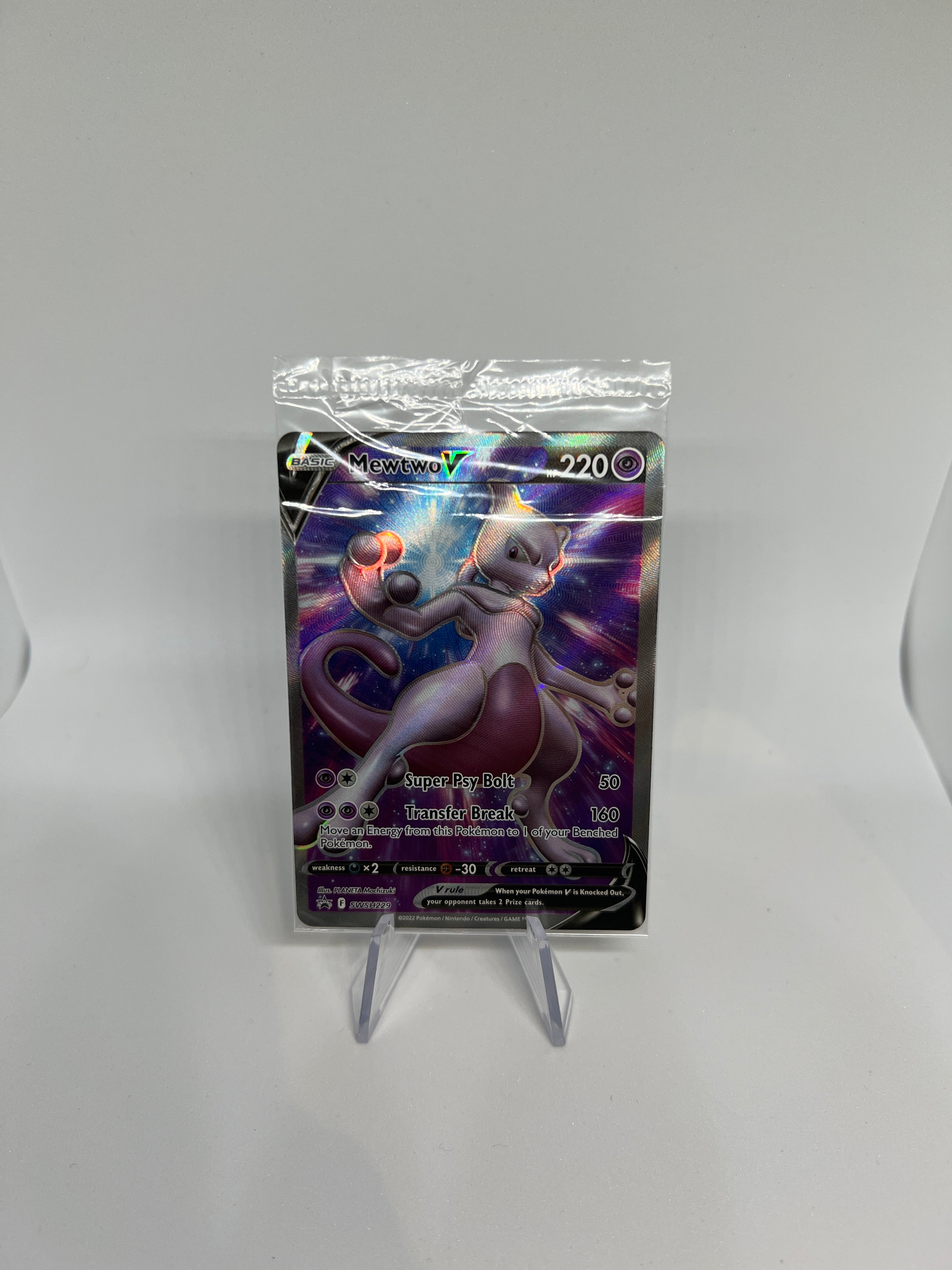 Pokemon TCG - Mewtwo SWSH229 Sealed Promo